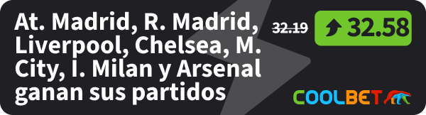 los favoritos del finde de coolbet ecuador.