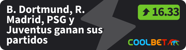 los favoritos de la champions de coolbet peru.